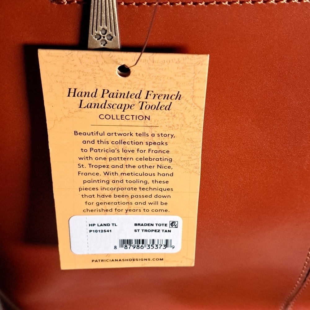 Patricia Nash NWTs St Topez Braden Tote Bag - Picture 10 of 16